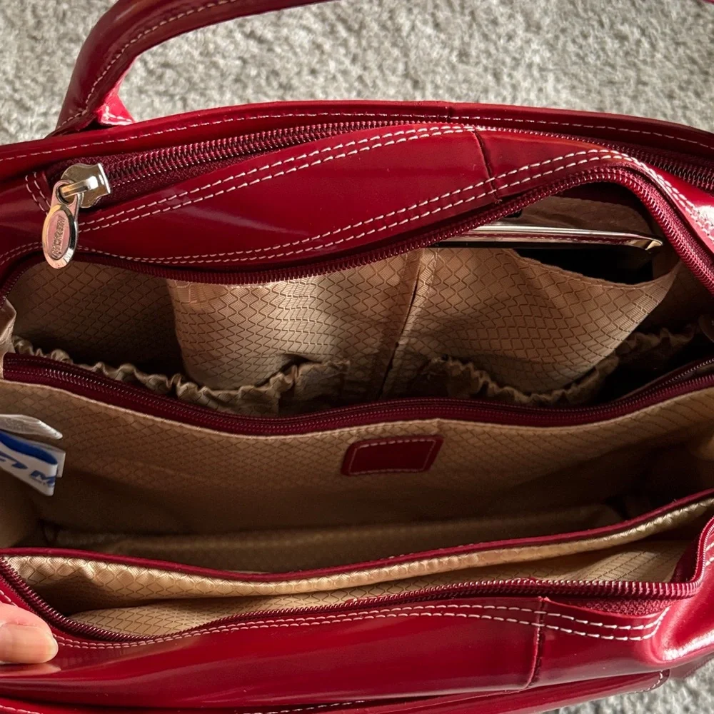 McKlein “Edgebrook” Rolling Laptop Briefcase - Picture 7 of 16